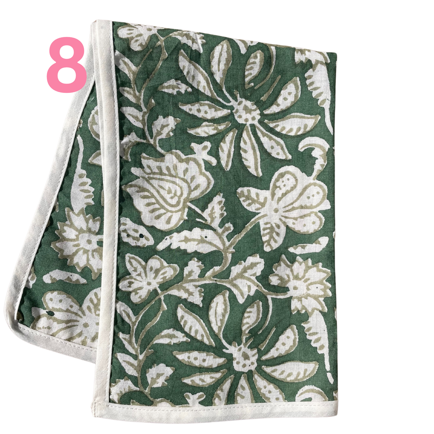 Rattan Purse (Natural) w/ Block Print Bow