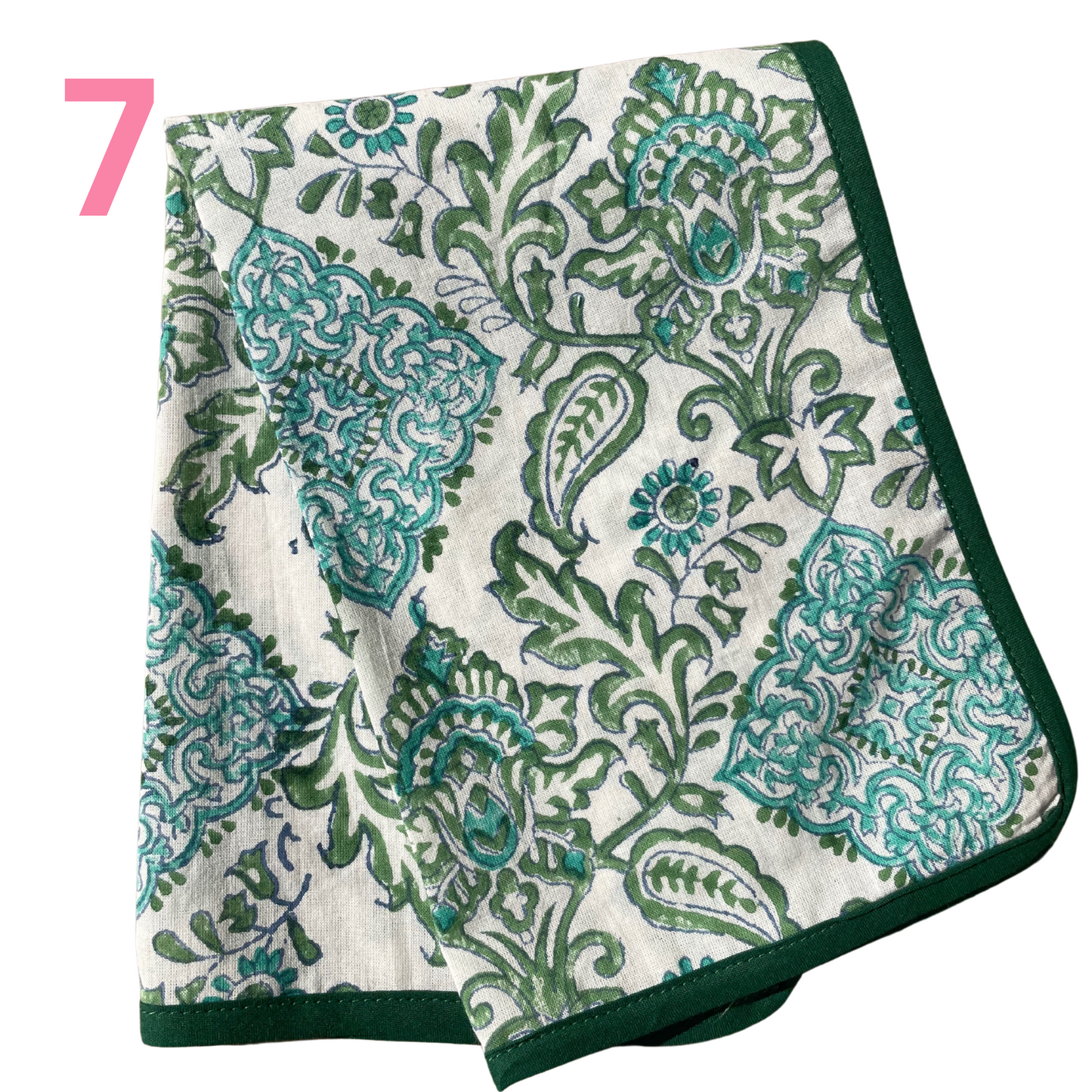 Rattan Purse (Natural) w/ Block Print Bow