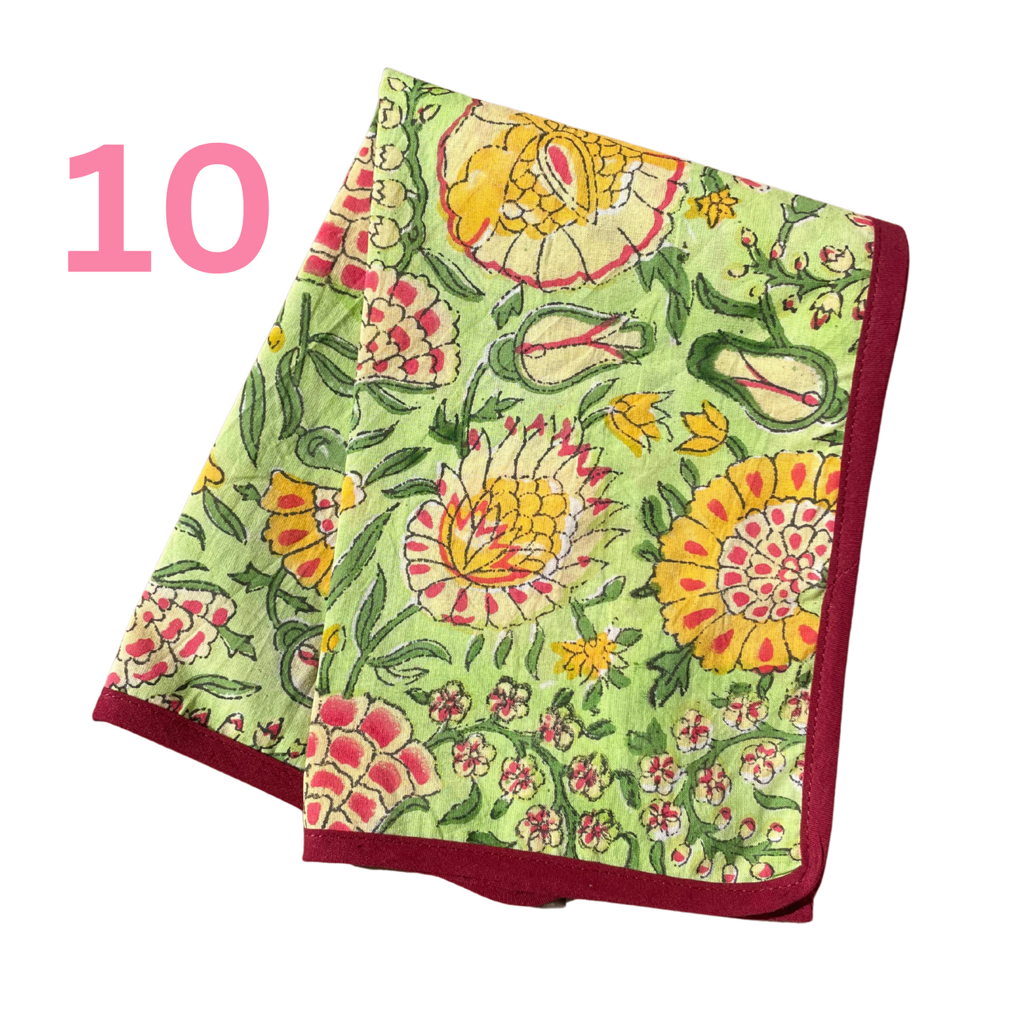 Rattan Purse (Natural) w/ Block Print Bow