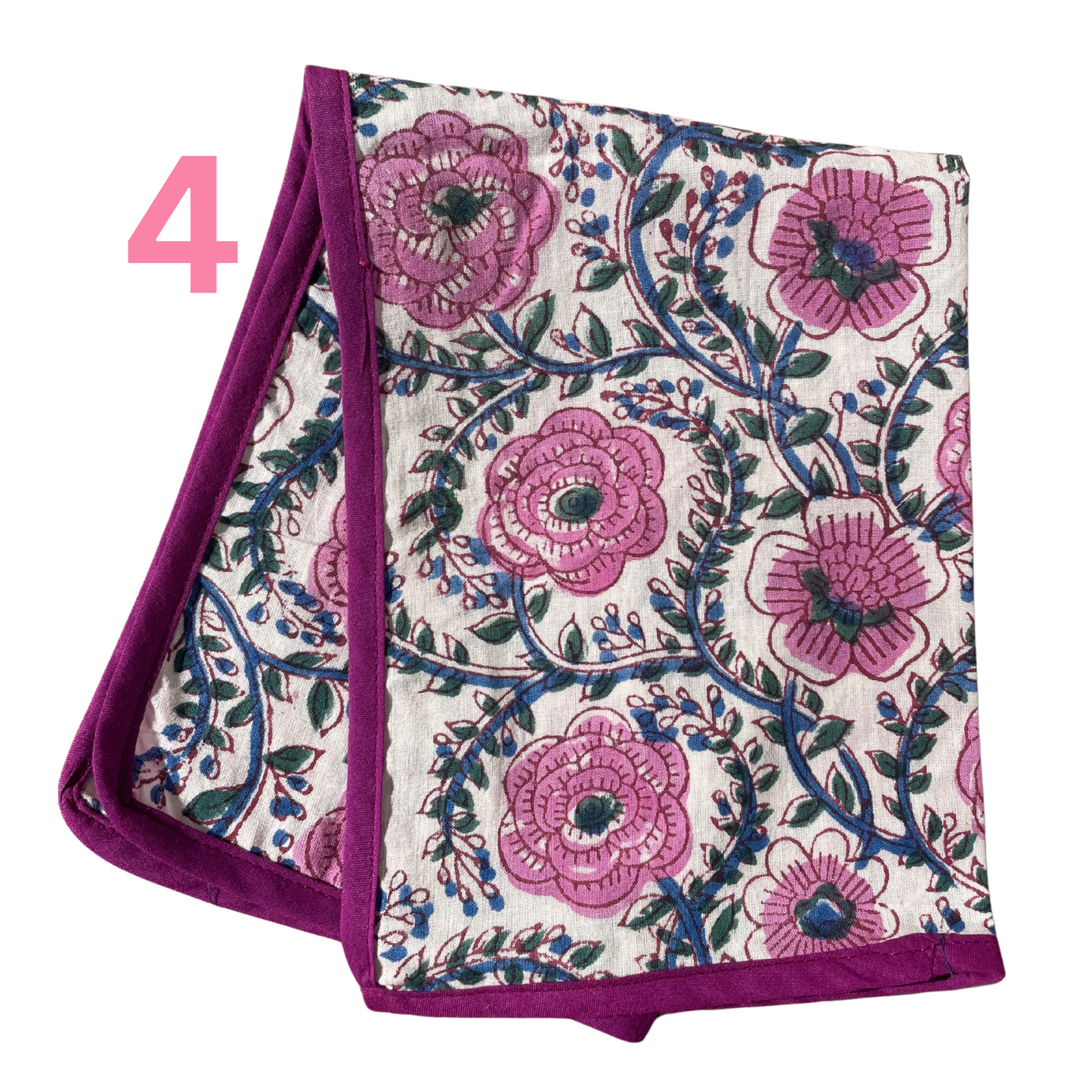 Rattan Purse (Natural) w/ Block Print Bow