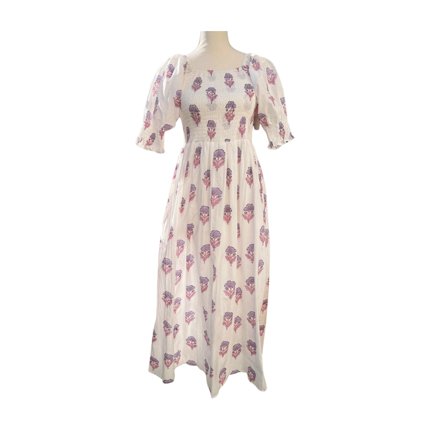 Makenzi Nap Dress (Purple/White)